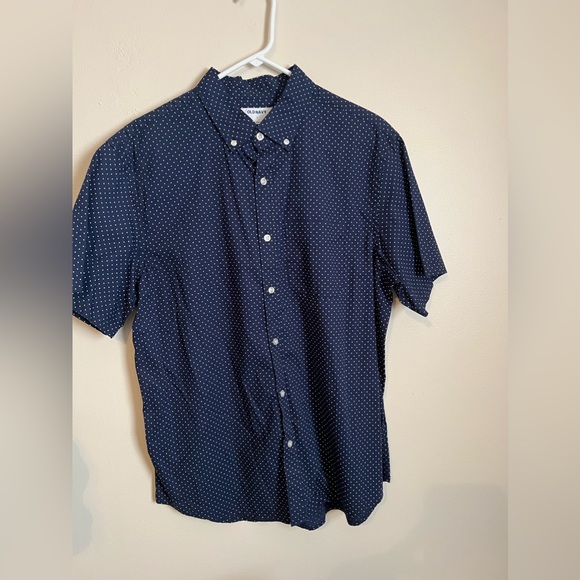 Old Navy Other - New Without Tag | Old Navy Men’s Short Sleeve Polka Dot Button Down